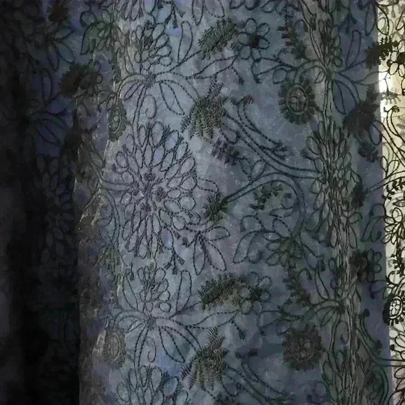 Black Lace Overlay Dress - Picture 2 of 8